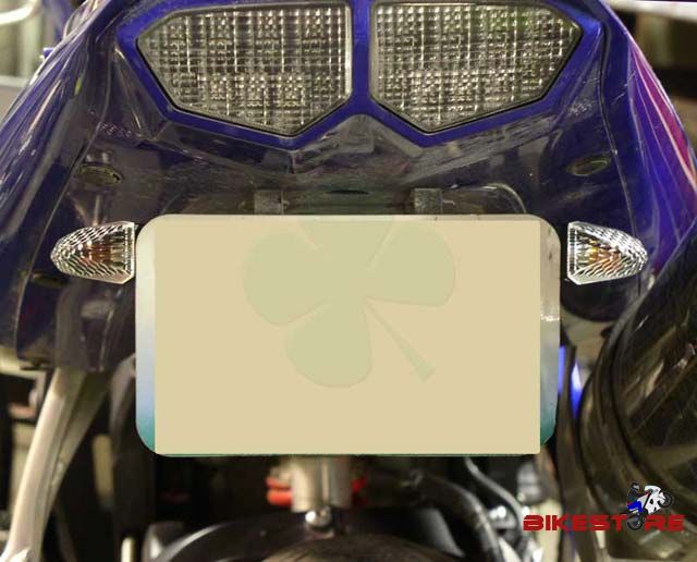 Number plate mounted Indicators
