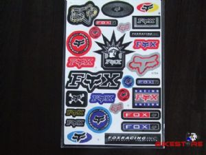Fox Sticker Sheet